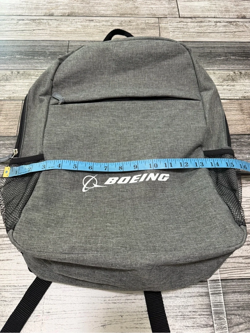 Boeing Backpack Gray Black